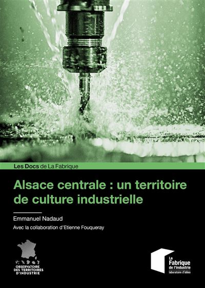 Alsace centrale : un territoire de culture industrielle - Emmanuel Nadaud - broché