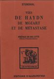Vies de haydn mozart et  de metastase