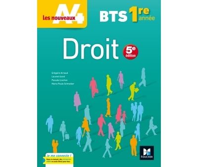 Les nouveaux A4 Droit BTS 1ère année