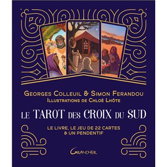Le tarot des Croix du Sud - Coffret - Le livre, le jeu de 22 cartes & un pendentif