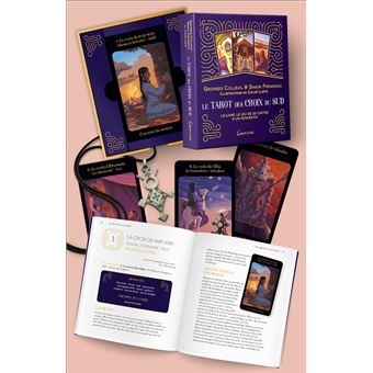 Le tarot des Croix du Sud - Coffret - Le livre, le jeu de 22 cartes & un pendentif