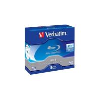 Pack de 5 Blu-Ray Verbatim BD-R SL 6x 25 Go