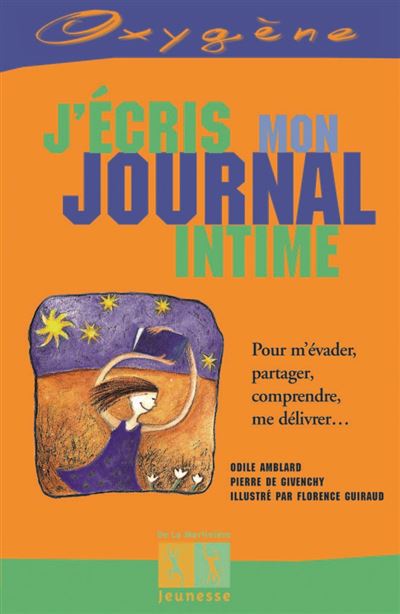 J'écris mon journal intime - Odile Amblard - broché