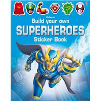 Build Your Own Superheroes Sticker Book