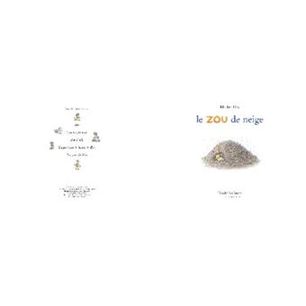 Le zou de neige