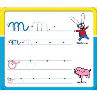 Les Incollables - Ardoises effacables Simon - Minuscules