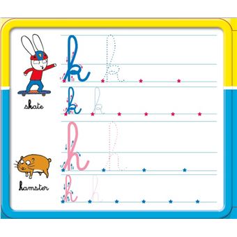 Les Incollables - Ardoises effacables Simon - Minuscules