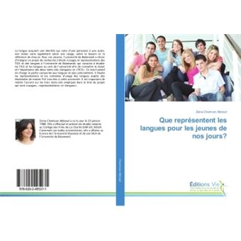 Que representent les langues pour les jeunes de nos jours?