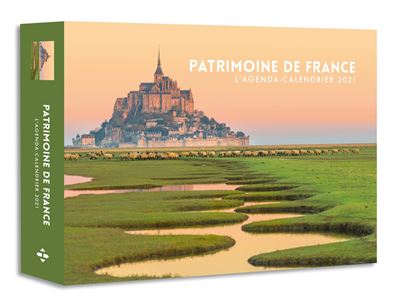 L'Agenda-calendrier Patrimoine de France 2021