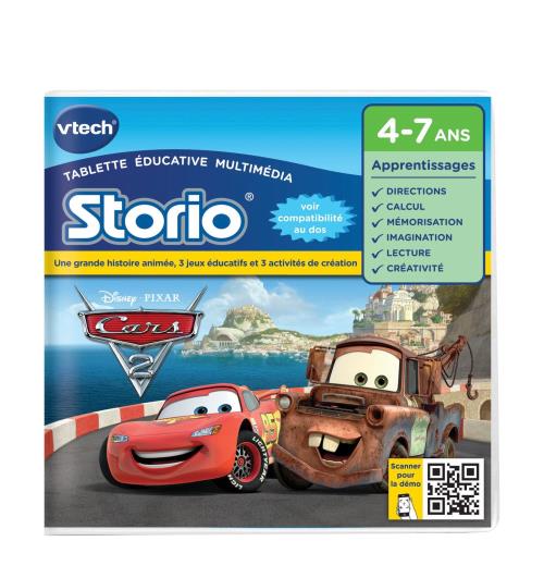 Jeux Storio Vtech Cars 2 - Ordinateur éducatif - Achat & prix