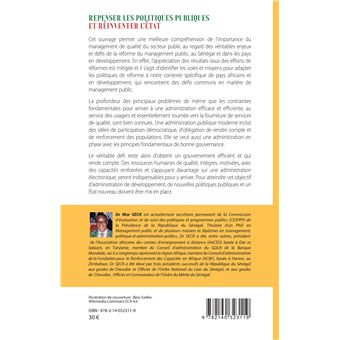 Repenser les politiques publiques et réinventer l'État