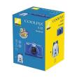 Pack Nikon Coolpix S32 Bleu + Sac+ Les Incollables