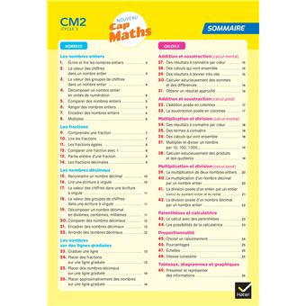 Cap Maths CM2 Éd. 2021 - Dico maths