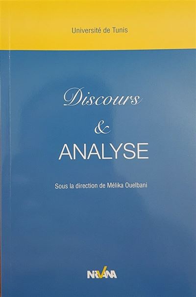 Discours et analyse