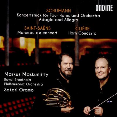Œuvres de Schumann, Saint-Saëns, Gliere
