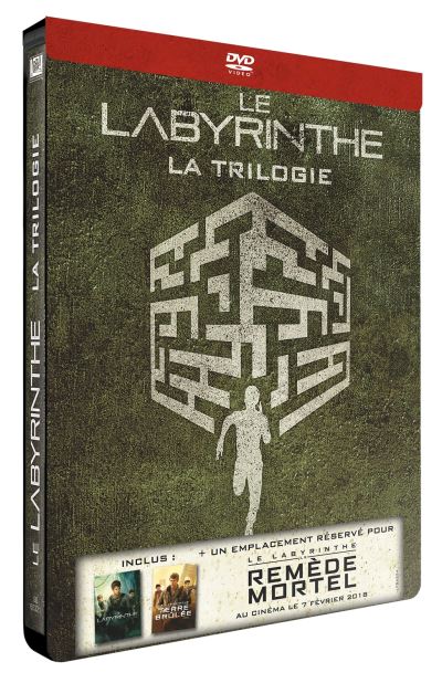 Le Labyrinthe La Trilogie Steelbook Edition Limitée DVD