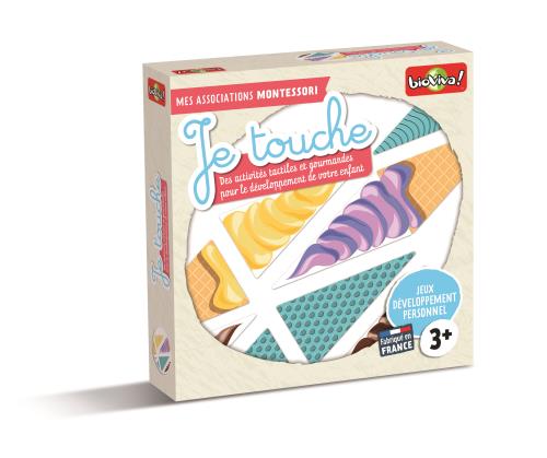 Jeu de découverte Mes associations Montessori : Je Touche Bioviva