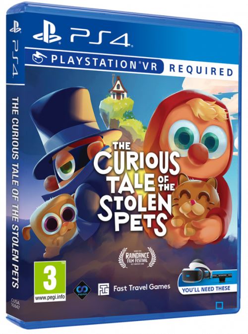 Pochette avant du jeu The Curious Tale of the Stolen Pets PS4