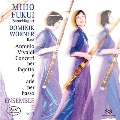 Vivaldi : Concertos pour basson baroque (fagotto) - Volume 3