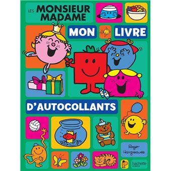 Monsieur Madame-Mon livre d'autocollants