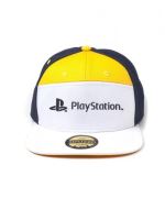 Casquette PlayStation 7 Panels Logo Officiel Jaune