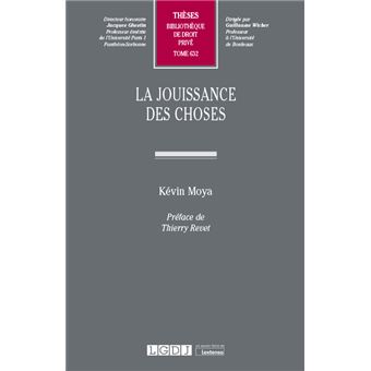 La jouissance des choses