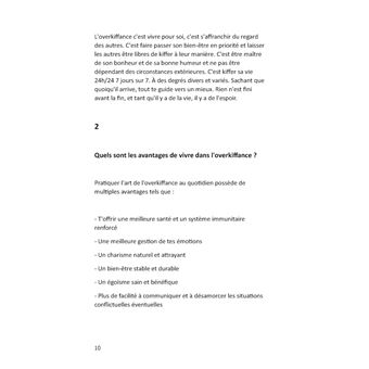 Les Bienfaits de l'Overkiffance