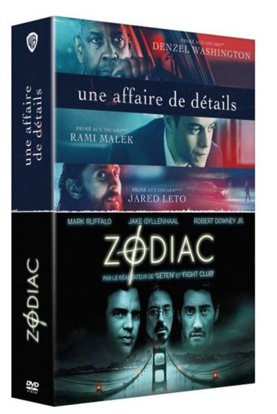 Une affaire de détails, Zodiac DVD