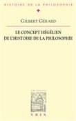 Le concept hégélien de l'histoire de la philosophie