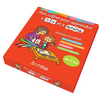 Coffret Méthode de lecture: J'apprends à lire en manipulant (3-6 ans) -  Boîte ou accessoire - Cécile Zamorano, Pepillo, Livre tous les livres à la  Fnac