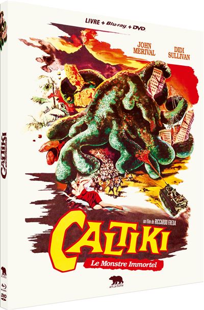 Caltiki, le monstre immortel Mediabook Combo Blu-ray DVD