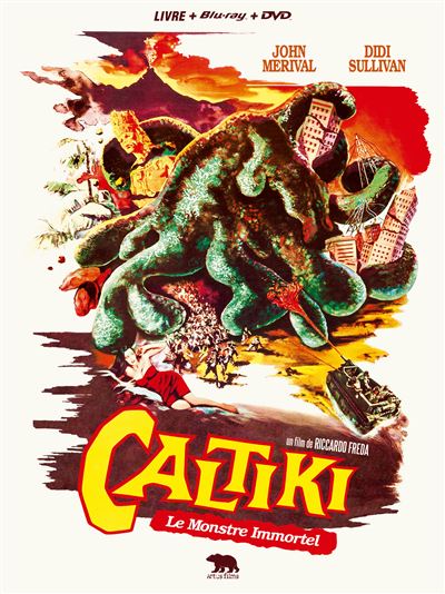 Caltiki, le monstre immortel Mediabook Combo Blu-ray DVD