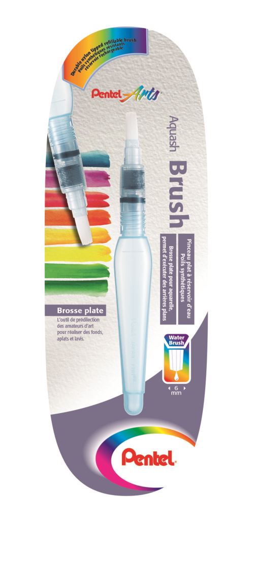 Pincel Con Depósito Recargable Fill It - Punta Media, Ideal Para Manualidades, Nuevo