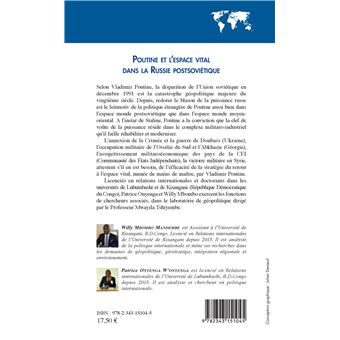 Poutine et l'espace vital dans la Russie postsoviétique