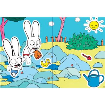 Simon - Mon cahier de stickers
