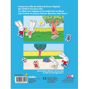 Simon - Mon cahier de stickers