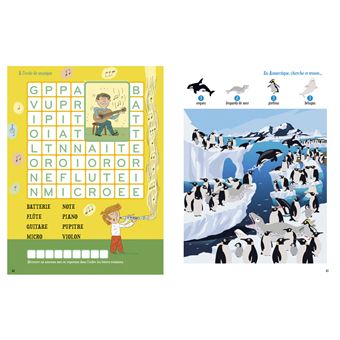 Mon grand livre de jeux pour toute l'année