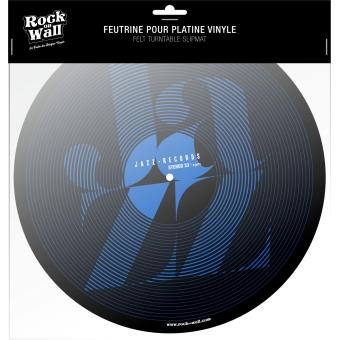 Rock on Wall Feutrine pour Platine Vinyle, The Vinyl 
