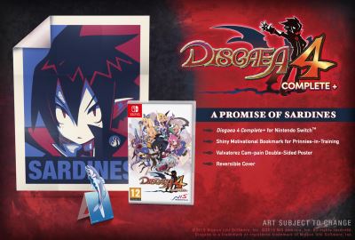 Disgaea 4 complete+ a promise of sardines  FR/NL SWITCH