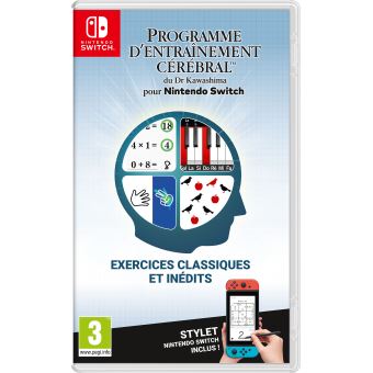 Programme d'entraînement cérébral du Dr Kawashima Nintendo Switch