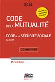 Code de la mutualité 2021 15ème édition