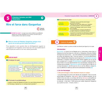 Annales du bac Annabac 2023 Français 1re générale