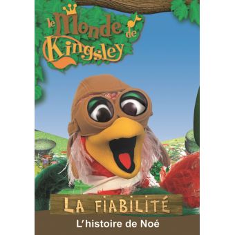 Dvd le monde de kingsley - la fiabilité : l'histoire de noe - a partir de 2 ans