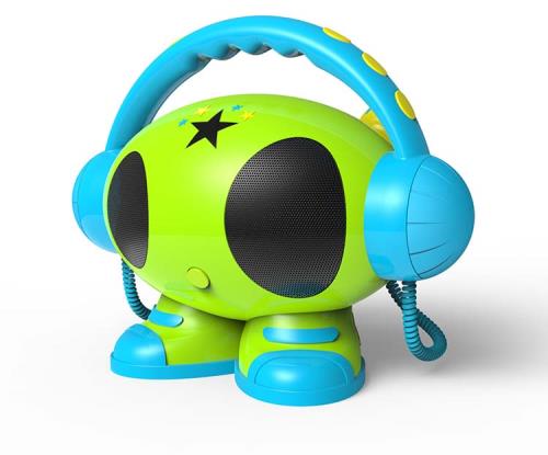 Lecteur CD enfants X4 Tech Bobby Joey CD, SD, USB avec microphone bleu -  Lecteur-graveur externe - Achat & prix