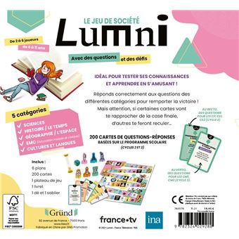 Lumni - Le jeu de société