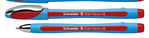 Stylo à bille Schneider Slider Memo XB Rouge
