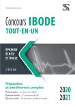 Concours IBODE 2020-2021 Tout-en-un