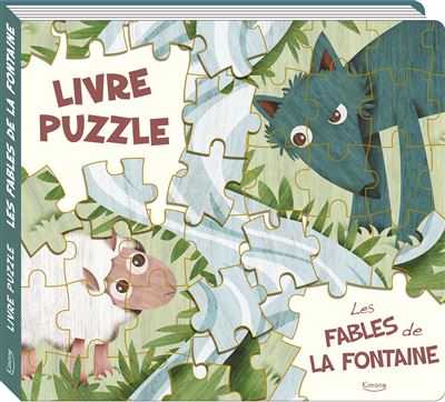 Les fables de la fontaine (coll. livre puzzle) - Jean de La Fontaine - relié