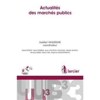Actualités des marchés publics