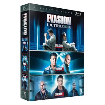 EvasionCoffret Evasion La Trilogie Blu-ray
